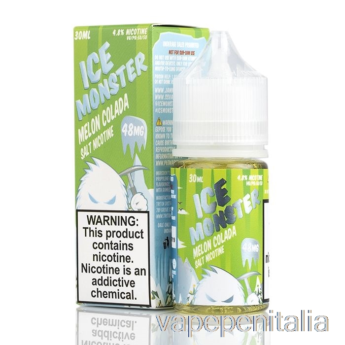 Vape In Italia Ice Melon Colada - Sali Ice Monster - 30ml 24mg